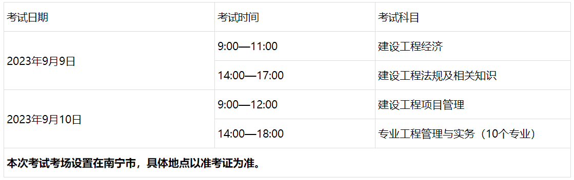 一、考試時(shí)間、科目及考場(chǎng)設置